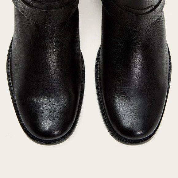 NEW FRYE Phillip Harness Short Leather Boots - Picture 3 of 8